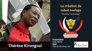 RDC Thérèse Kirongozi et la création du robot roulage [upl. by Fenn]