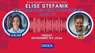 Elise Joins Doug Goudie on WGY Mornings 11012024 [upl. by Omissam]