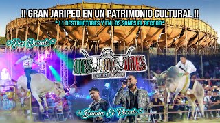 GRAN JARIPEO EN UN PATRIMONIO CULTURAL  11 TOROS  Destructores Y El Recodo En La Petatera Col 2022 [upl. by Nooj]