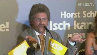 Horst Schlämmer und seine Partei HSP  SPIEGEL TV [upl. by Ayirp]