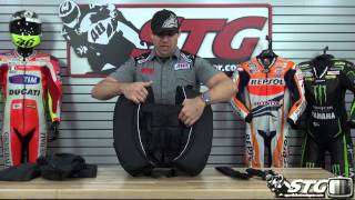 Cortech Super 20 Contoured Saddlebags Review from Sportbiketrackgearcom [upl. by Hyrup]