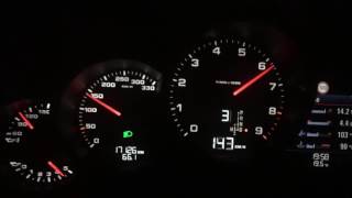 Porsche 911 991Targa 4S 2015 38 400HP Acceleration 0295KMH [upl. by Ainimreh]