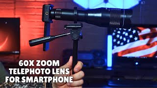 High Power 60X HD Phone Telephoto Lens [upl. by Dale]