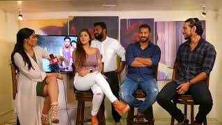 Interview with Yashika Anand and Iruttu Araiyil Murattu Kuthu movie team [upl. by Zarihs418]