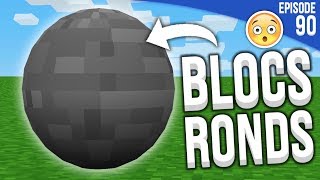 DES BLOCS RONDS DANS MINECRAFT   Minecraft Moddé S4  Episode 90 [upl. by Nnylassej219]