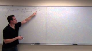 Calculus 2 Lecture 71 Integration By Parts [upl. by Barth]