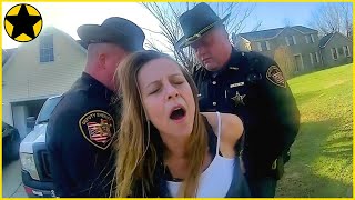 Corrupt Cops Owned Fired and Sued After Detains Innocent Pedestrians Unjustly  US Bad Cops [upl. by Aihtekal653]