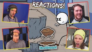 Youtubers React To Earthbend Henry Stickmin  Fleeing the Complex [upl. by Noval163]