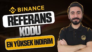 Binance Referans Kodu Nedir  Nasıl Kullanılır   Sonradan Ekleme  E İndirim   2024 [upl. by Nirek427]