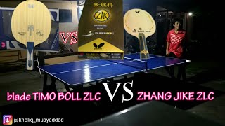 BLADE TIMO BOLL ZLC VS ZHANG JIKE ZLC [upl. by Yenolem340]