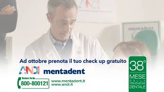 Mentadent  38° Mese della Prevenzione Dentale [upl. by Elke443]