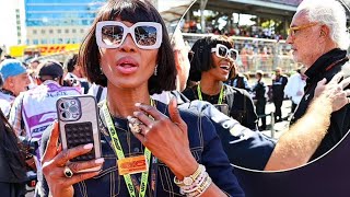 quotNaomi Campbell Reunites with Ex at F1 GPquot [upl. by Ora]