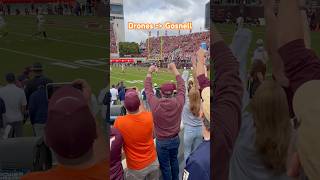 Drones to Benji Gosnell hokies football cfb virginiatech [upl. by Pippa]