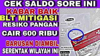 Pkh hari ini Cek saldo BLT mitigasi sore ini tgl 15 feb 2024 saldonya cair wilayah ini [upl. by Rotberg]