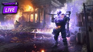 🔴 LIVE  NEW INCURSION DAY 1 RUN  Y5S2 Update  The Division 2 [upl. by Kwarteng457]