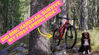 Can XC hardtail handle Norwegian natural trails BMC Twostroke AL ONE spring ride [upl. by Aoket]