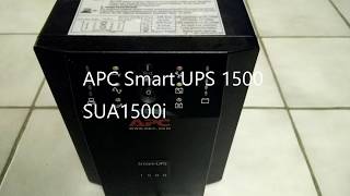 APC SmartUPS 1500VA  SUA1500I [upl. by Zahara633]