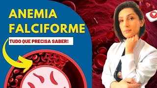 ANEMIA FALCIFORME o que é  sintomas  tratamento  diagnóstico hemograma completo  hematologia [upl. by Emelina]