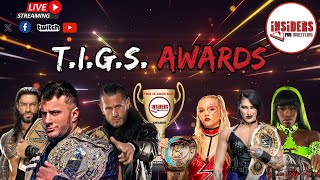 INSIDERS PRO WRESTLING ANNUAL TIGS AWARDS  January 7 2024 [upl. by Atem175]