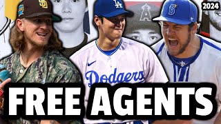 MLBs Top 100 Free Agents For 2024 [upl. by Emil]