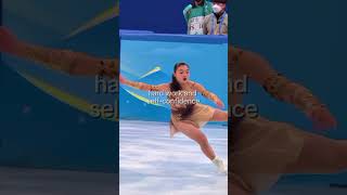 Kaori Sakamoto sport figureskating olympics olympicwintergames beijing2022 kaorisakamoto [upl. by Lothaire]