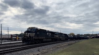 NS 367 NS 4127 4383 End DPU NS 4124 Austell GA [upl. by Gui]