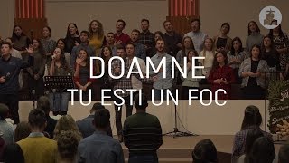 Cor Tineret Poarta Cerului  Doamne Tu ești un foc [upl. by Waltner802]