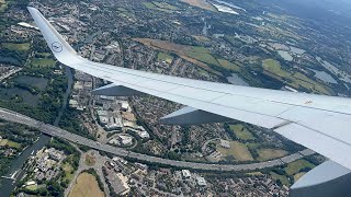 SUNNY TAKEOFF  Lufthansa A320neo Takeoff from London Heathrow Airport [upl. by Etteve]