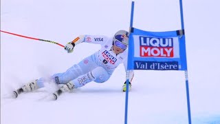 Lindsey Vonn Wins Her 78th World Cup  Val d Isere Super G  2017 [upl. by Llirrehs]