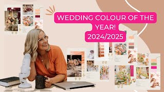 Wedding Colour Of The Year 2024 [upl. by Esinnej]