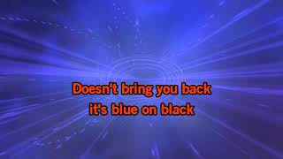 Five Finger Death Punch Blue On Black Karaoke Version [upl. by Hyacinth]