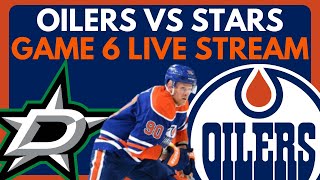 🔴 GAME 6 EDMONTON OILERS VS DALLAS STARS PLAYOFFS LIVE  Stanley Cup Playoffs Live On Dolynny TV [upl. by Alehs]