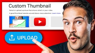 How to Add Custom Thumbnails for YouTube Videos Beginners Tutorial [upl. by Bran874]