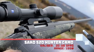 Serie  We shoot them all  Sako S20 Hunter Camo  3006Sprg [upl. by Huesman]