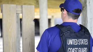 USCG member at the pistol range Texas [upl. by Ablem959]