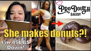 Reviewing Michelle McDaniels DONUTS Prodough Bakery amp Celebrating My Year on Youtube [upl. by Asus654]