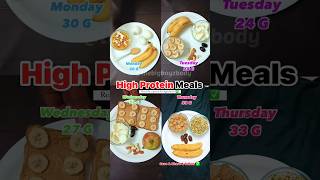 Muscle Gaining High Protein Veg Diet  Fitness  Bodybuilding shortsdietfatlosefatloseprotein [upl. by Aiet]