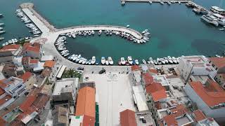 CROATIA  VODICE  AERIAL VIEW [upl. by Yajet487]