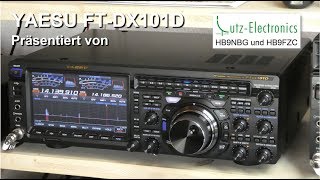 YAESU FTDX101  Präsentation von HB9NBG  HB9FZC [upl. by Akcinahs290]