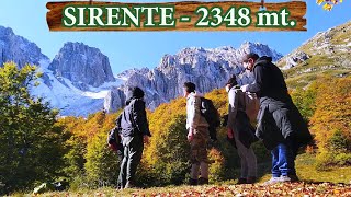 🇮🇹 Monte SIRENTE 🇮🇹 2348 mt  Trekking sulle Dolomiti dAbruzzo [upl. by Malory]