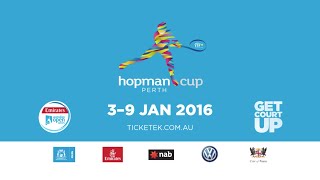 Hopman Cup 2016 Is Coming [upl. by Ahsined965]