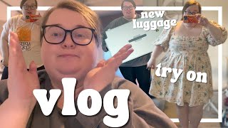 VLOG  snag haul abercrombie amp anthropology try on new luggage amp more  2024 [upl. by Ostler]