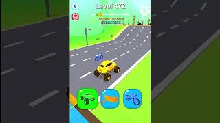 Shape Shifting  لعبة Max Level  طريقة اللعب من  تطبيق لعبة الهاتف المحمول All Level 472 [upl. by Cosetta]