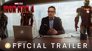 IRONMAN 4 – THE TRAILER  Robert Downey Jr Returns as Tony Stark  Marvel Studios HD [upl. by Kcirdez]