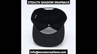 Prepare to elevate your headwear game with our Stealth Shadow Snapback Available December 22nd [upl. by Gustie980]