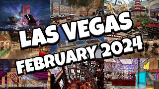 Whats NEW in Las Vegas for FEBRUARY 2024 😲 [upl. by Ileyan]