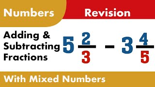 Subtracting Mixed Numbers [upl. by Anderson501]