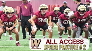 FSU Football  Florida State Practice HIGHLIGHTS from Day Two  FSU Spring Football 2024  Warchant [upl. by Oigile567]