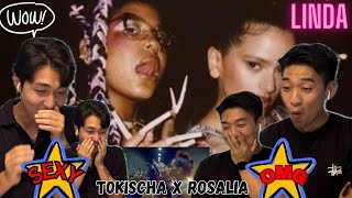 ASI REACCIONAN DOS COREANOS AL VER EL VIDEO DE TOKISCHA X ROSALIA  LINDA 로살리아LINDA 뮤직비디오 찐 리액션 [upl. by Nirik]