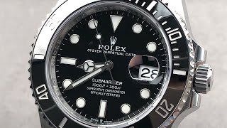 2020 Rolex Submariner Date 41mm 126610LN Rolex Watch Review [upl. by Allak]